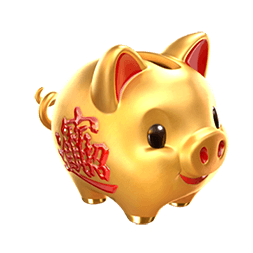 golden pig piggy bank