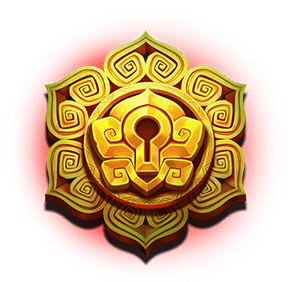 Gold Oasis golden keyhole symbol