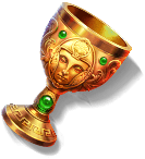 Forge of Olympus Golden glass symbol